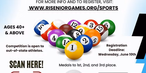 2026 Rhode Island Senior Games Billiards Tournament