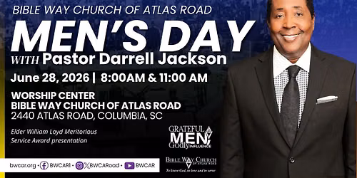 Men's Day at Bible Way