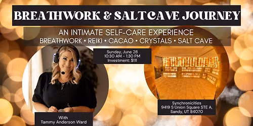 \u2728 Breathwork & Salt Cave Journey at Synchronicities \u2728 