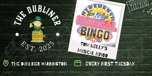 Tom Kelly's Musical Bingo at The Dubliner