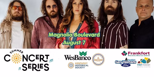 Downtown Frankfort Summer Concert: Magnolia Boulevard