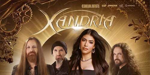 XANDRIA + Seven Spires + Tulip + - 17th September 2026 - Slay, Glasgow