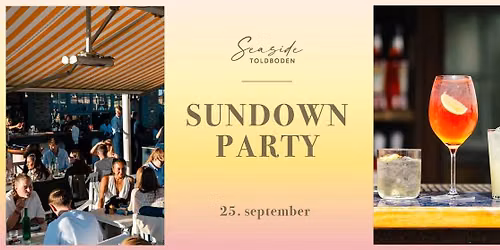 Sundown Party \/\/ \u00c5rets sidste terrassefest