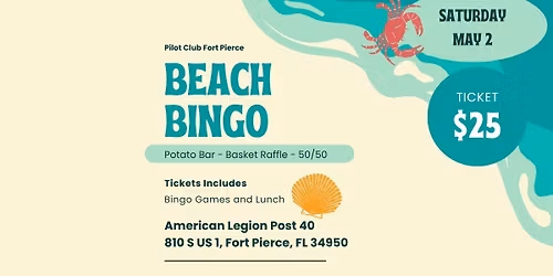 Beach Bingo