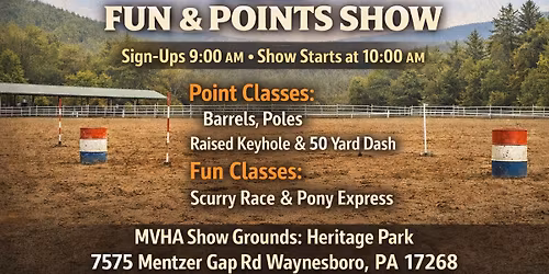MVHA May Points & Fun Show