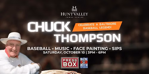 Celebrate a Baseball Legend: Chuck Thompson
