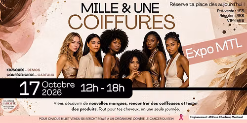 Mille et une coiffures - Expo Montr\u00e9al