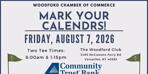 Woodford County Golf Scramble 