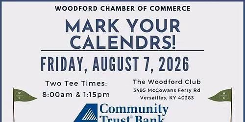 Woodford County Golf Scramble