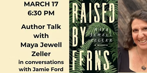 Author Talk with Maya Jewell Zeller