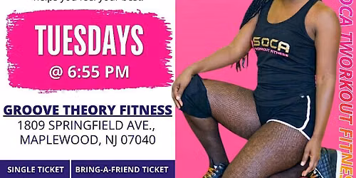 Soca Tworkout Fitness: F\u00eate and Get Fit in Maplewood, NJ!!!