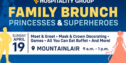 \ud83e\uddb8\u200d\u2642\ufe0f\ud83d\udc51 Family Brunch - Princesses & Superheroes (KIDS UNDER 12 EAT FREE!*)