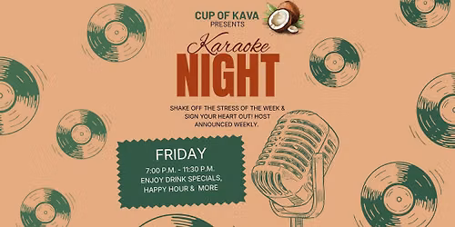 Karaoke Night at Cup of Kave