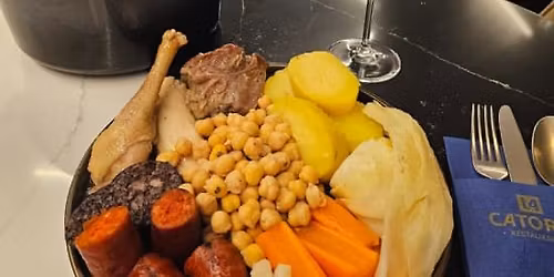 Men\u00fa de Cocido Madrile\u00f1o en La Catorce