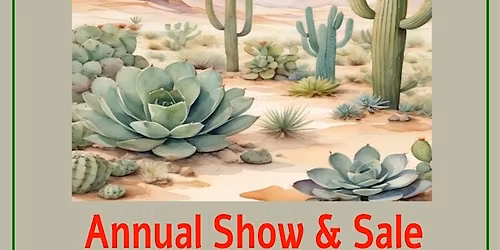 Toronto Cactus and Succulent Club Annual Show and Sale