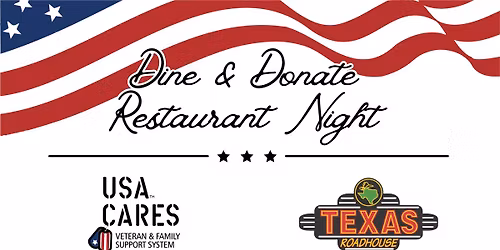 USA Cares Texas Roadhouse Dine & Donate Restaurant Night