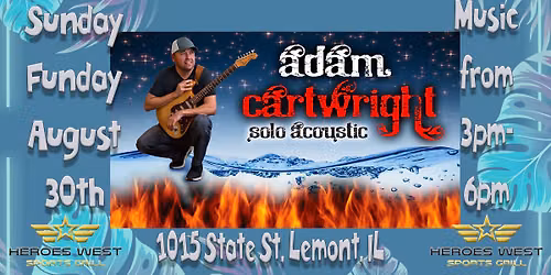 Sunday Funday on the Patio with Adam Cartwright