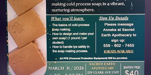 Hand Crafted Artisan Soap Class \u2764\ufe0f