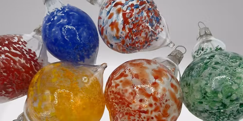 Blown Glass Ornaments @ Nine Pin Cidery