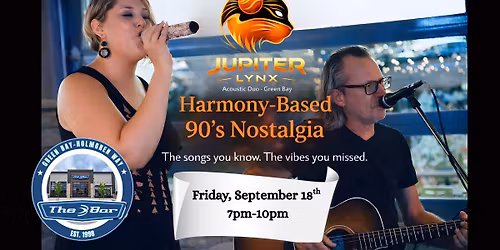 Jupiter Lynx @ The Bar - Holmgren Way
