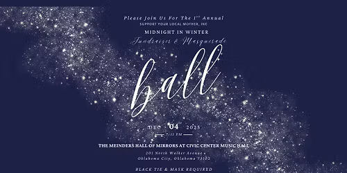 Midnight in Winter Fundraising Masquerade Ball