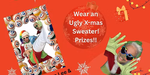 Port Alberni! Grinch Ugly Xmas Sweater Drag Bingo