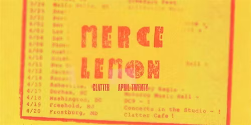 Merce Lemon at Clatter