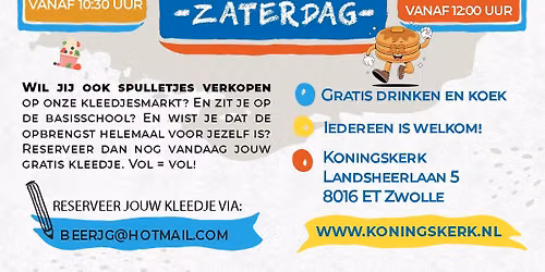 Kleedjesmarkt Zwolle-Zuid