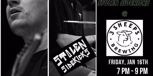 Stolen Sidekicks @ 3 Sheeps Brewing