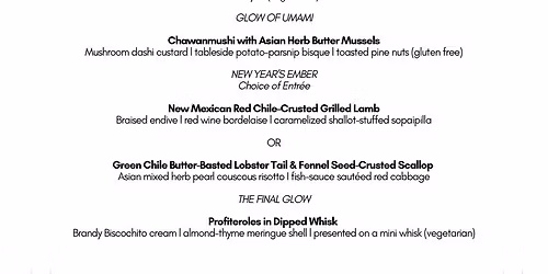 LANTERN & FAROLITO: A NEW YEAR\u2019S EVE ILLUMINATION