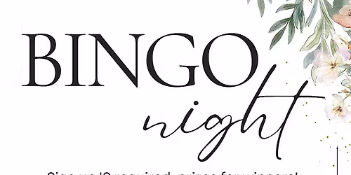 BINGO at The Nook!