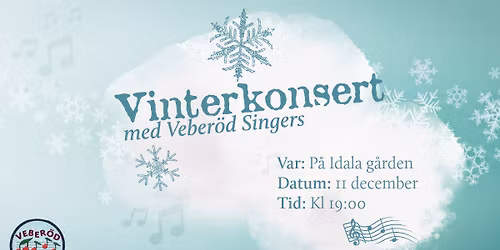 Vinterkonsert med Veber\u00f6d Singers