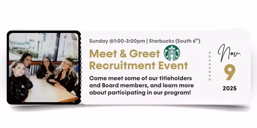 Miss Klamath County Meet and Greet Recruitment Event No. 3