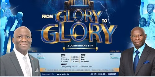 16th Year Anniversary in the Cathedral of Life. (From Glory to Glory)