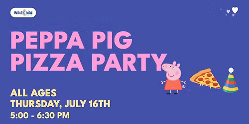 Peppa pig pizza party