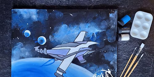 Canvas Painting - Deep Space (Trivia Night)