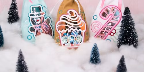 COL NOV: Embroidery Candy Christmas Bags