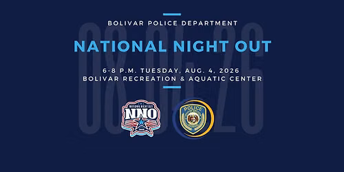 Bolivar Police Department National Night Out 2026