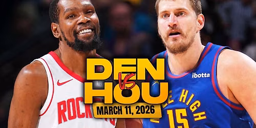 Houston Rockets vs. Denver Nuggets