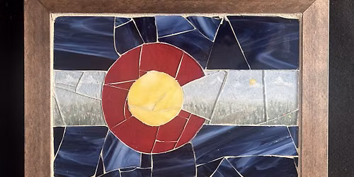 Breaking Glass Creations at Woodland Park Art Festival