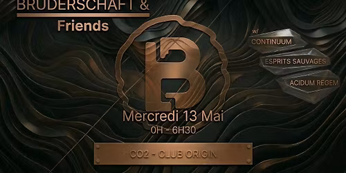 BRUDERSCHAFT & Friends w\/ CONTINUUM - ESPRITS SAUVAGES - ACIDUM REGEM