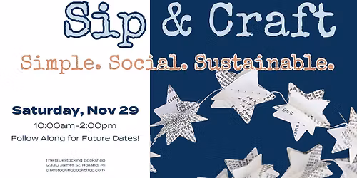 Sip and Craft Around the Table Party!