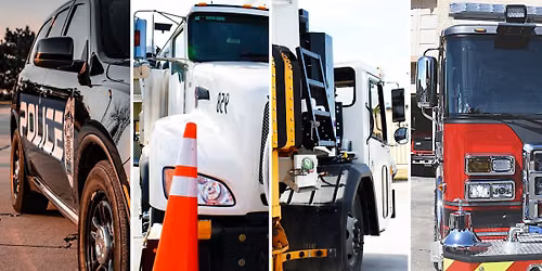 Touch a Truck at the David Traylor Zoo