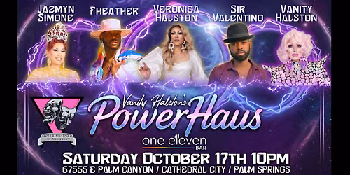 PowerHaus with Vanity Halston - Oct 17th
