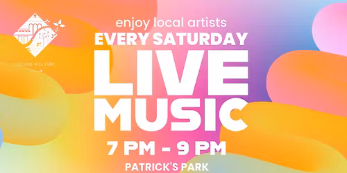 Live Music Saturdays at Patrick's Park