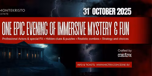 Zone 31 \u2013 The Ultimate Halloween Experience