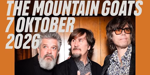 The Mountain Goats | support: Craig Finn (UTS\u00c5LT!) | Nalen, Stockholm