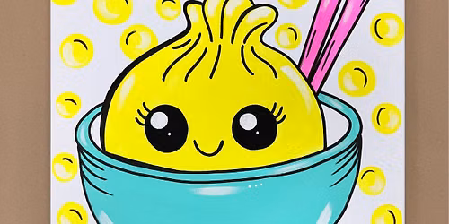 Sunshine Dumpling- Kids Canvas and Squishy