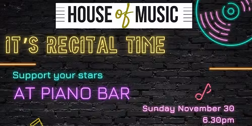 House of Music Ballarat - End of Year Recital