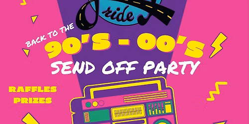 Joy Ride Send Off Party Fundraiser 